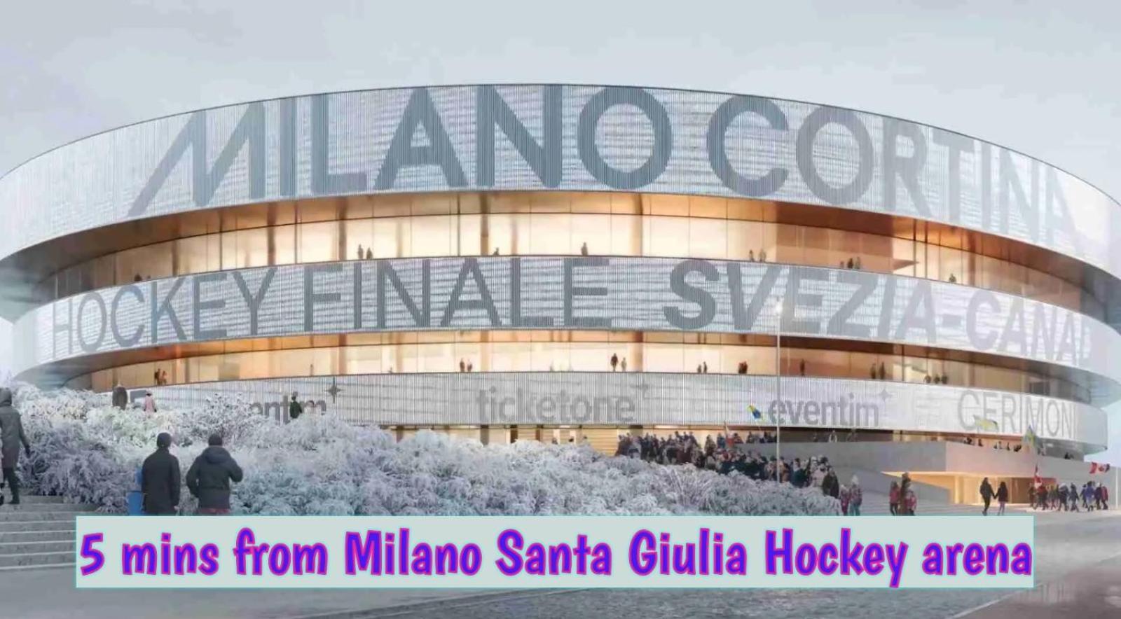 Appartement Mini Loft Fabrique - Santa Giulia Hockey Arena